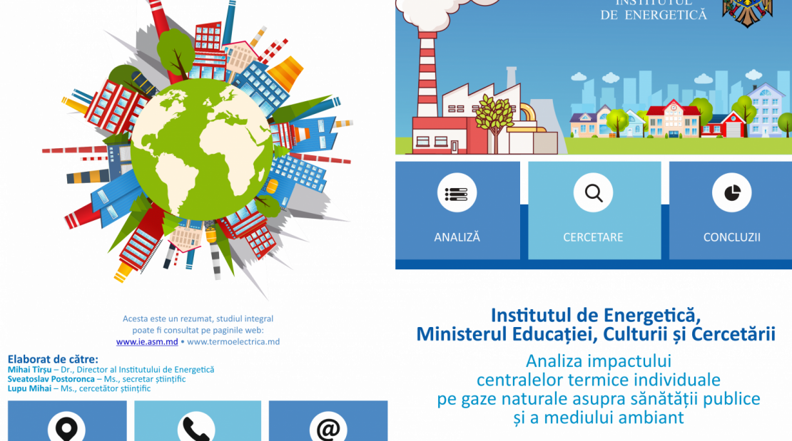  Analiza impactului centralelor termice individuale pe gaze naturale asupra sănătății publice și a mediului ambiant