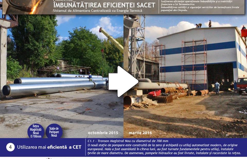  UN NOU TRONSON MAGISTRAL (Diametrul 700 mm)