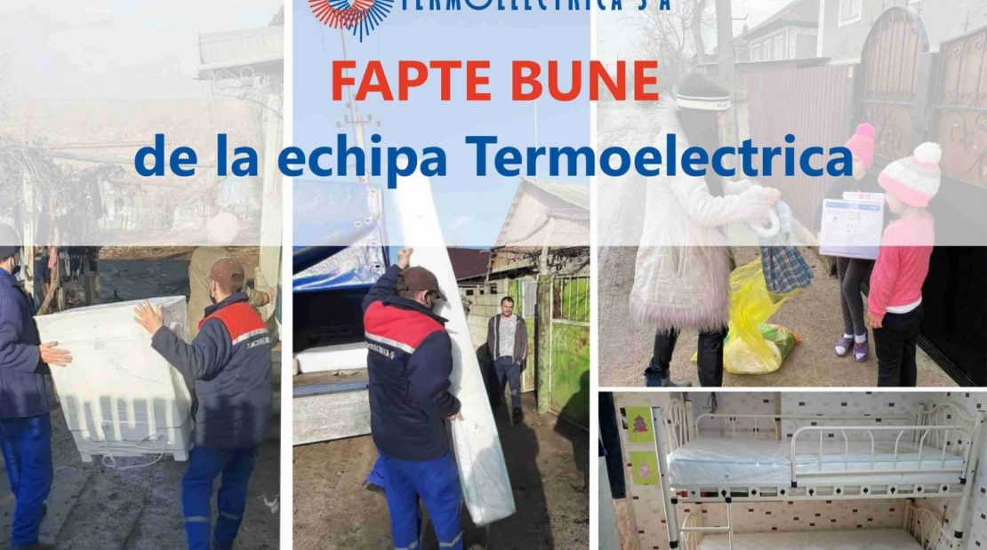  Fapte bune de la echipa Termoelectrica