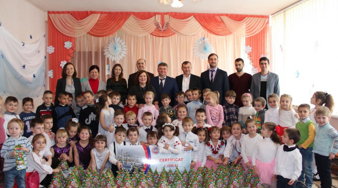  Termoelectrica S.A. a adus spiritul sărbătorilor de iarnă copiilor de la grădiniţa “Povestea” din or. Nisporeni