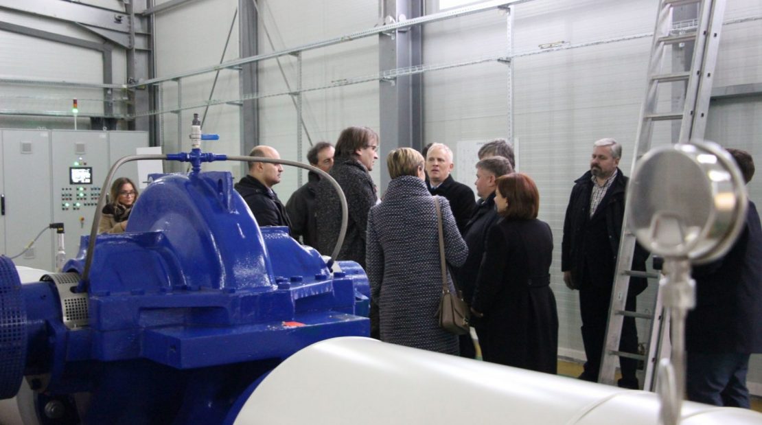  Delegație oficială a Băncii Mondiale, în vizită la Staţia de Pompare nr.1