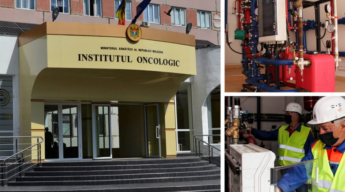  Termoelectrica racordează la încălzire un bloc chirurgical modern al Institutului Oncologic prin sistemul de ventilare