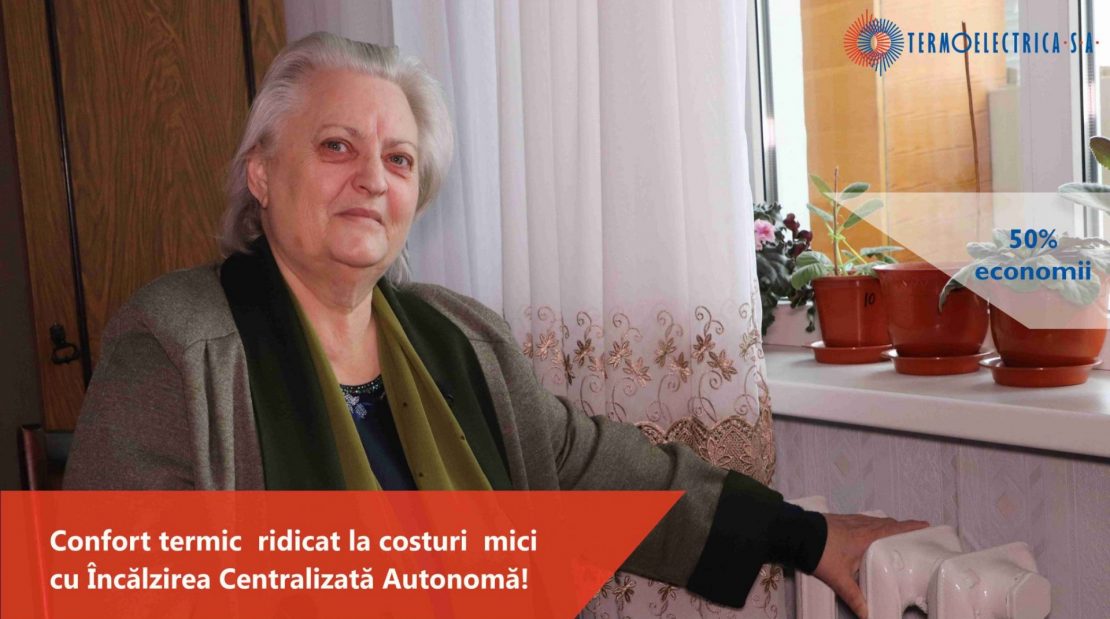  Confort termic ridicat la costuri mici, cu Încălzire Centralizată Autonomă
