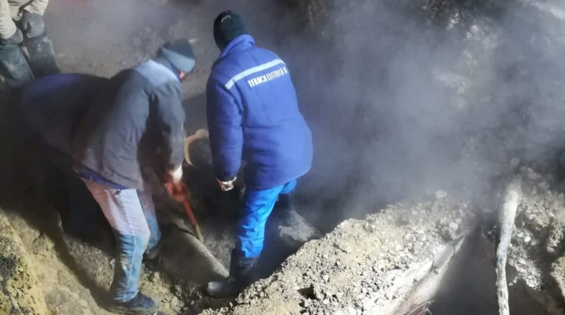  VIDEO. Termoelectrica a înlăturat cu succes avaria din bd-ul Dacia