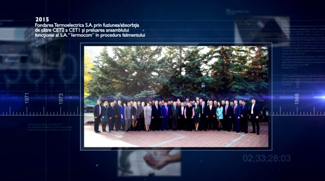  Film documentar despre evoluția sistemului de termoficare din mun. Chișinău